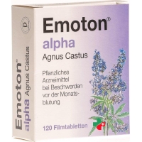 Эмотон Альфа Агнус Кастус 120 таблеток покрытых оболочкой Эмотон Альфа Агнус Кастус 120 таблеток покрытых оболочкой