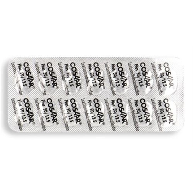 Cosaar Plus 50/12.5 28 filmtablets Cosaar Plus 50/12.5 28 filmtablets