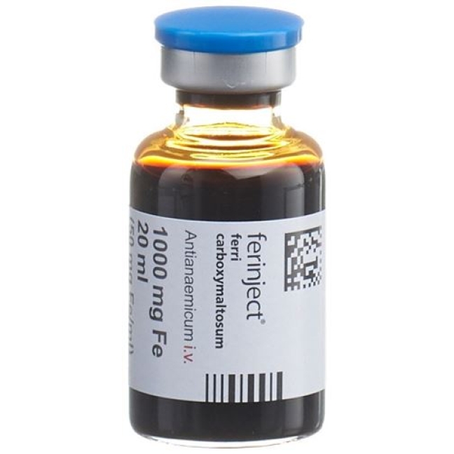 Ferinject 1000 mg/20 ml Ferinject 1000 mg/20 ml