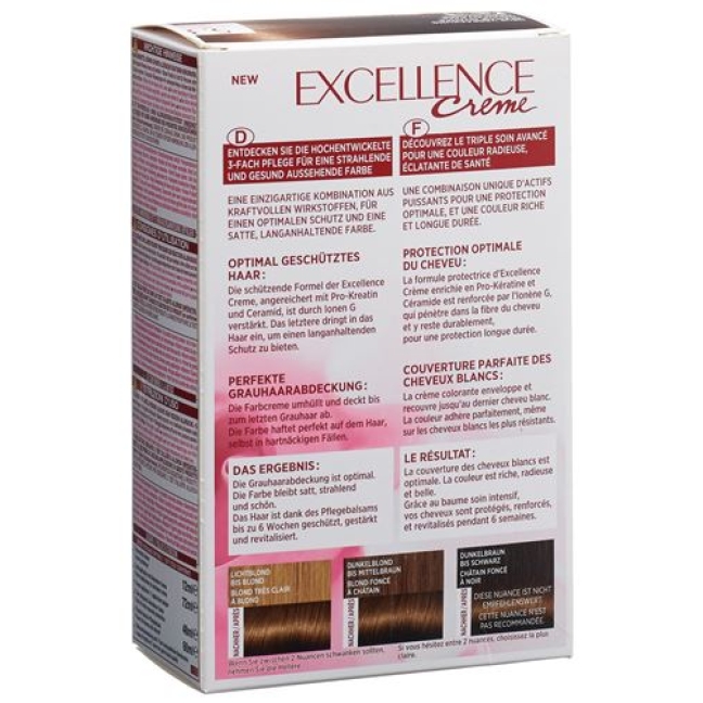 Excellence крем Triple Prot 5.3 Hell Goldbraun Excellence крем Triple Prot 5.3 Hell Goldbraun
