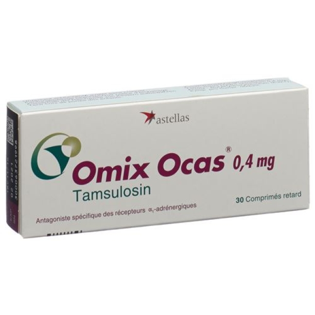 Omix Ocas 0.4 mg 30 Retard tablets Omix Ocas 0.4 mg 30 Retard tablets