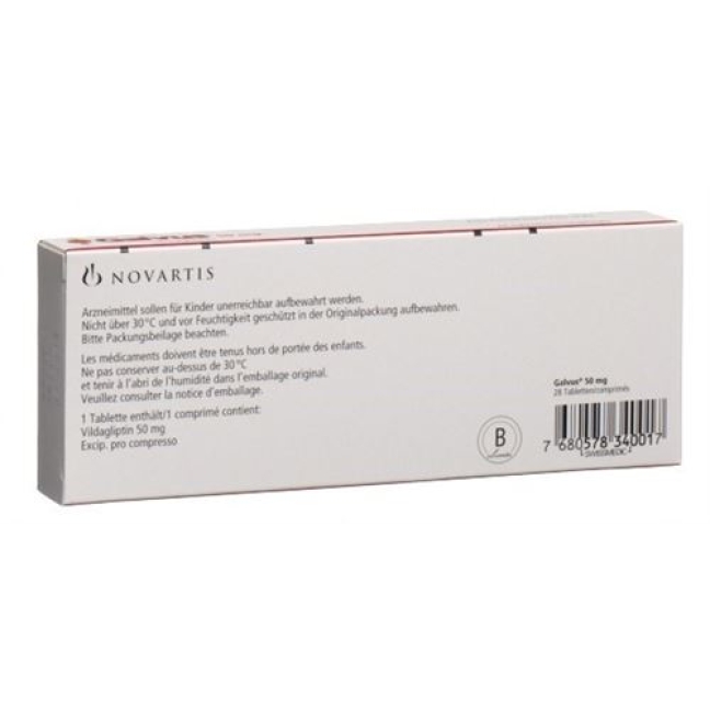 Galvus 50 mg 112 filmtablets Galvus 50 mg 112 filmtablets