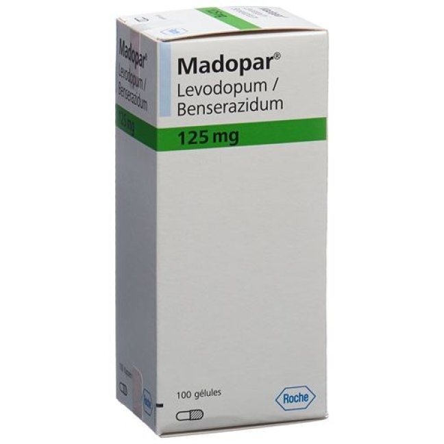 Madopar 125 mg 100 Kaps Madopar 125 mg 100 Kaps