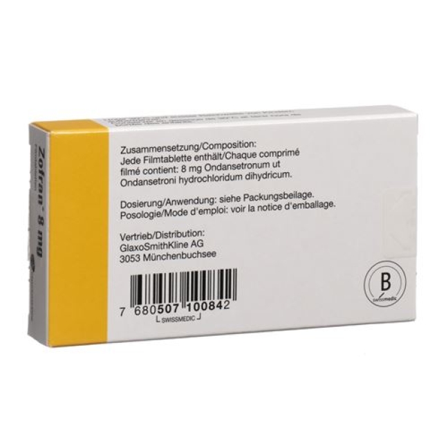Zofran 8 mg 6 filmtablets Zofran 8 mg 6 filmtablets