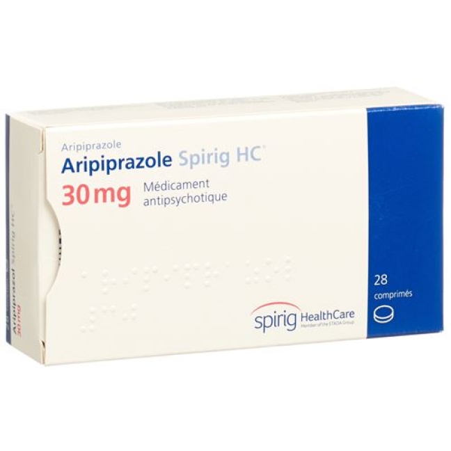 Aripiprazol Spirig 30 mg 28 tablets Aripiprazol Spirig 30 mg 28 tablets