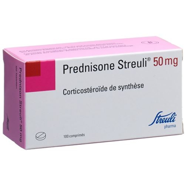 Prednison Streuli 50 mg 100 tablets Prednison Streuli 50 mg 100 tablets