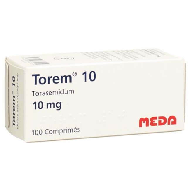 Torem 10 mg 100 tablets Torem 10 mg 100 tablets