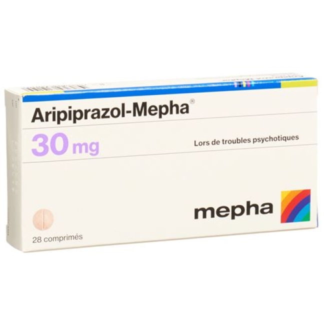 Aripiprazol Mepha 30 mg 28 tablets Aripiprazol Mepha 30 mg 28 tablets
