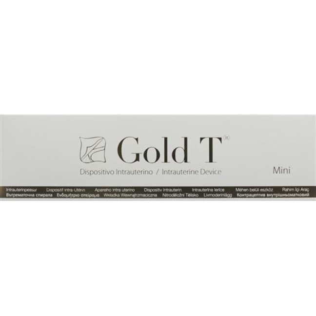 GOLD T INTRAUTERINPESSAR MINI
