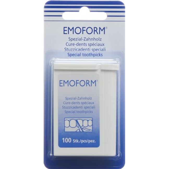 Emoform Zahnholzer 100 штук