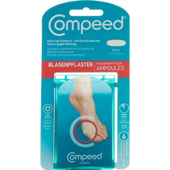Compeed Blasenpflaster Small 6 штук Compeed Blasenpflaster Small 6 штук