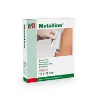 METALLINE KOMPR 10X12CM ST METALLINE KOMPR 10X12CM ST