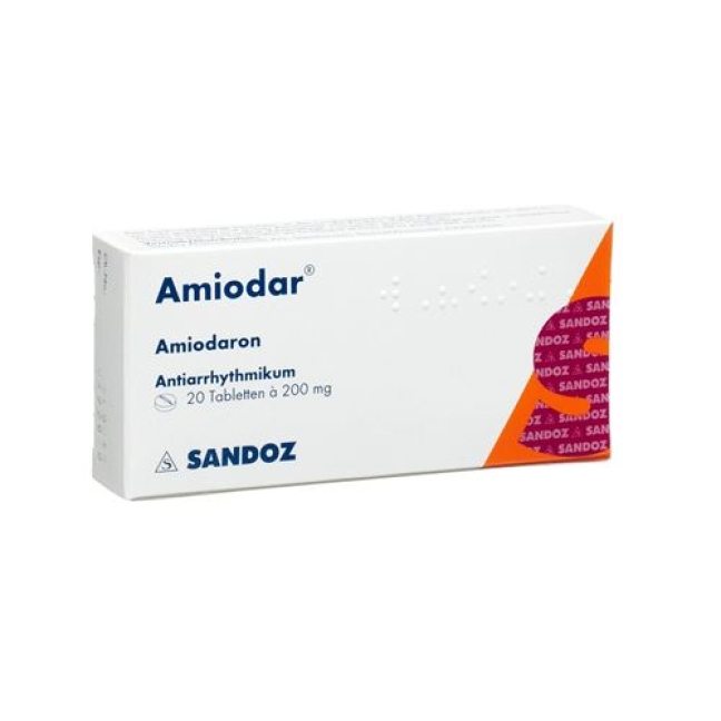 Amiodar 200 mg 20 tablets Amiodar 200 mg 20 tablets
