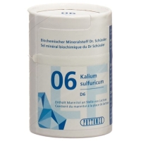 Phytomed Schussler Nr. 6 таблеток D 6 Lactosefrei 200 штук Phytomed Schussler Nr. 6 таблеток D 6 Lactosefrei 200 штук