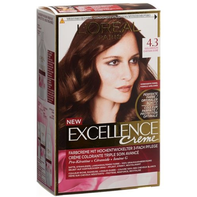 Excellence Color крем 4.3 Goldbraun Excellence Color крем 4.3 Goldbraun