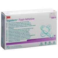 3M Tegaderm Foam Adhesive Schaumkompresse Mini Kreuzform 10 штук