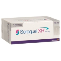 Сероквель XR 150 мг 100 ретард таблеток Сероквель XR 150 мг 100 ретард таблеток