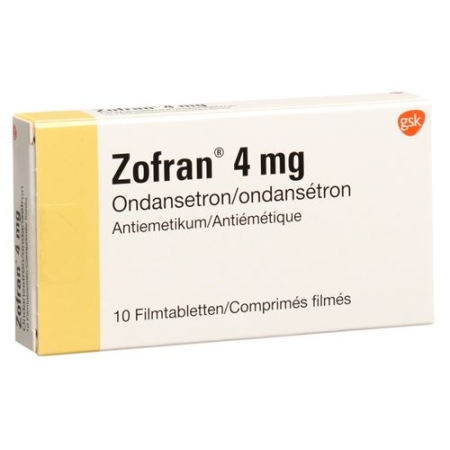 Zofran 4 mg 10 filmtablets Zofran 4 mg 10 filmtablets