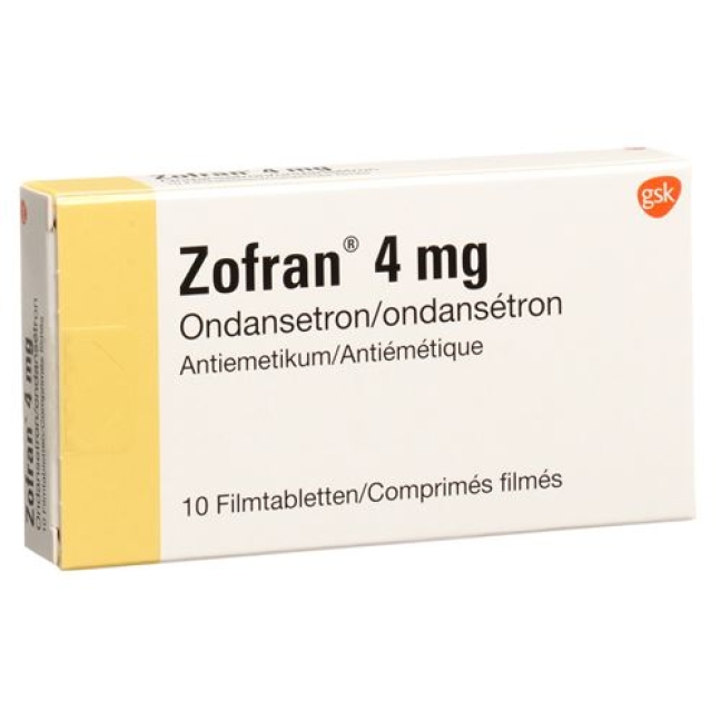 Zofran 4 mg 10 filmtablets Zofran 4 mg 10 filmtablets