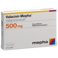 Валацивир Мефа 500 мг 90 таблеток покрытых оболочкой 
