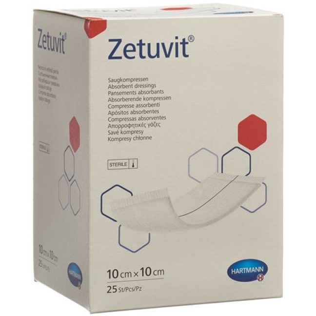 Zetuvit Absorptionsverband 10x10см