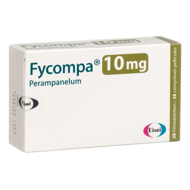 Fycompa 10 mg 28 filmtablets Fycompa 10 mg 28 filmtablets