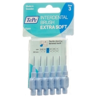 TePe Interdentalbursten X-soft 0.6мм 6 штук TePe Interdentalbursten X-soft 0.6мм 6 штук