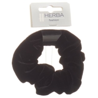 HERBA SCUNCI 11CM SAMT SCHWARZ HERBA SCUNCI 11CM SAMT SCHWARZ
