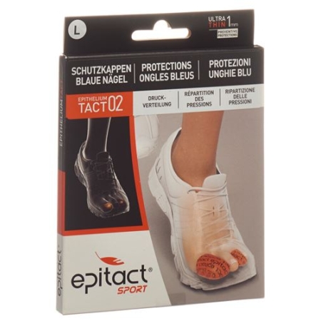 Epitact Sport Zehenschutz Blaue Nagel L 34мм 2 штуки Epitact Sport Zehenschutz Blaue Nagel L 34мм 2 штуки