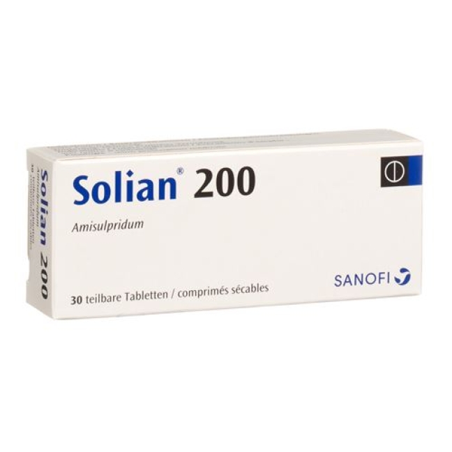 Solian 200 mg 30 tablets Solian 200 mg 30 tablets