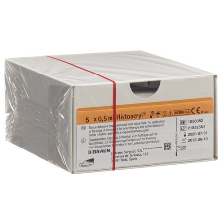 Histoacryl Blau раствор 5 ампул 0.5г Histoacryl Blau раствор 5 ампул 0.5г
