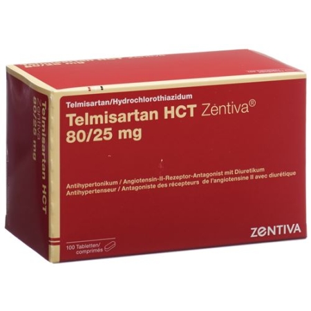 TELMISARTAN HCT ZENT 80/25 TELMISARTAN HCT ZENT 80/25