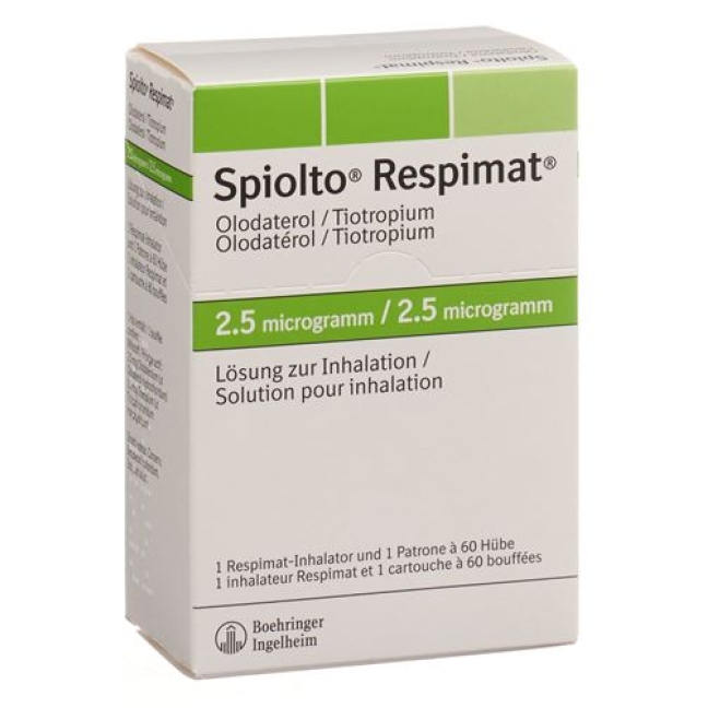 Spiolto Respimat 2.5 mcg/Hub Spiolto Respimat 2.5 mcg/Hub