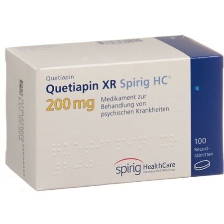 QUETIAPIN XR SPIRIG HC 200 QUETIAPIN XR SPIRIG HC 200