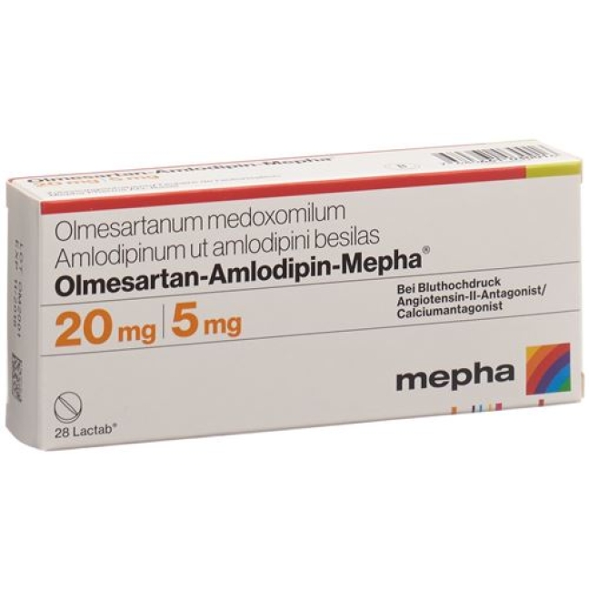 OLMESARTAN-AMLOD MEPHA 20/ OLMESARTAN-AMLOD MEPHA 20/