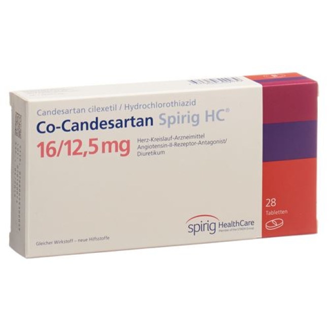 CO-CANDESARTAN SPIR 16/12. CO-CANDESARTAN SPIR 16/12.