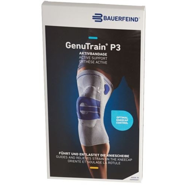 GenuTrain P3 активная повязка Knie размер 6 Rechts Titan