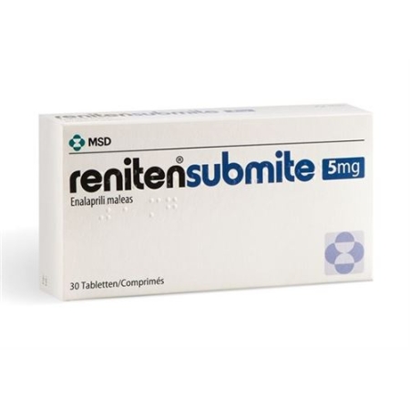 Reniten Submite 5 mg 30 tablets Reniten Submite 5 mg 30 tablets