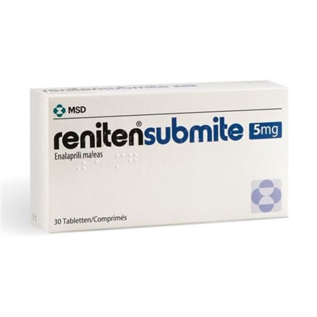 Reniten Submite 5 mg 30 tablets Reniten Submite 5 mg 30 tablets