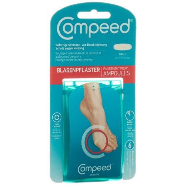Compeed Blasenpflaster Small 6 штук Compeed Blasenpflaster Small 6 штук
