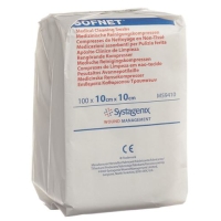 Sofnet Stomakompresse 10x10см 8-fach 100 штук