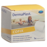 Dermaplast Cofix марлевый бинт 4смx4m Weiss Dermaplast Cofix марлевый бинт 4смx4m Weiss