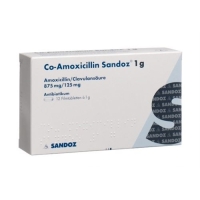 КО Амоксициллин Сандоз 1 грамм 12 таблеток покрытых оболочкой КО Амоксициллин Сандоз 1 грамм 12 таблеток покрытых оболочкой