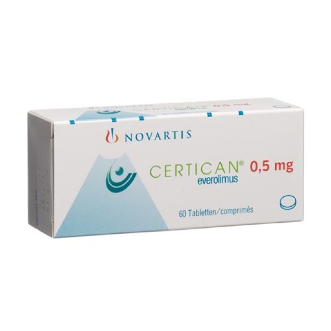 Certican 0.5 mg 6 X 10 tablets Certican 0.5 mg 6 X 10 tablets