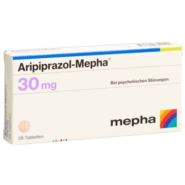 Aripiprazol Mepha 30 mg 28 tablets Aripiprazol Mepha 30 mg 28 tablets
