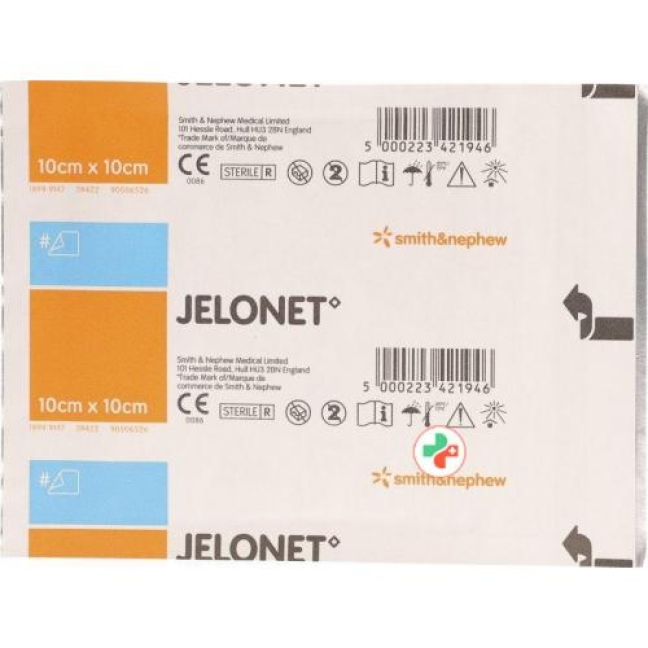 Jelonet Paraffingaze 10смx10см 100 штук Jelonet Paraffingaze 10смx10см 100 штук