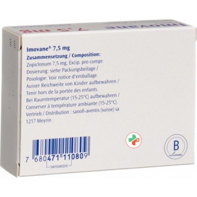 Имован 7,5 мг 100 таблеток 