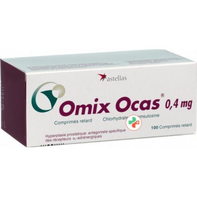 Omix Ocas 0.4 mg 100 Retard tablets Omix Ocas 0.4 mg 100 Retard tablets