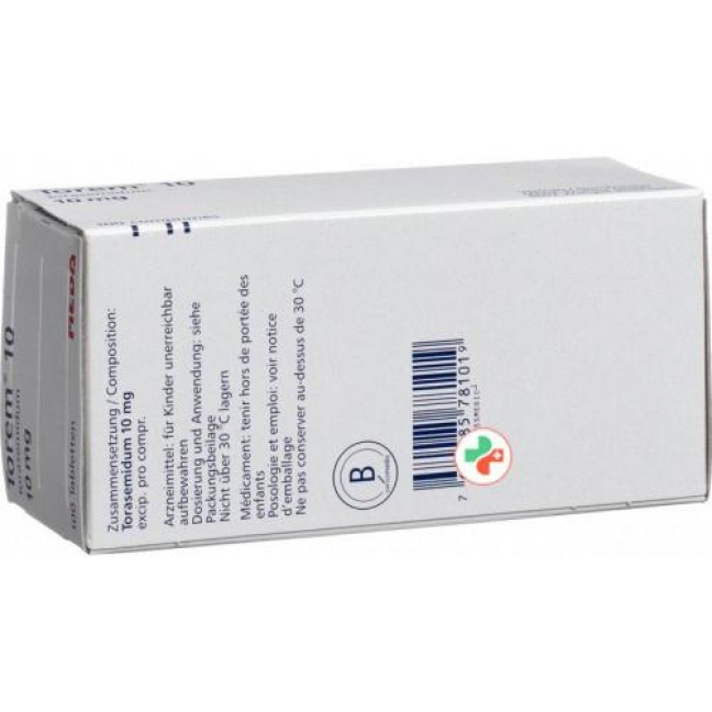 Torem 10 mg 100 tablets Torem 10 mg 100 tablets