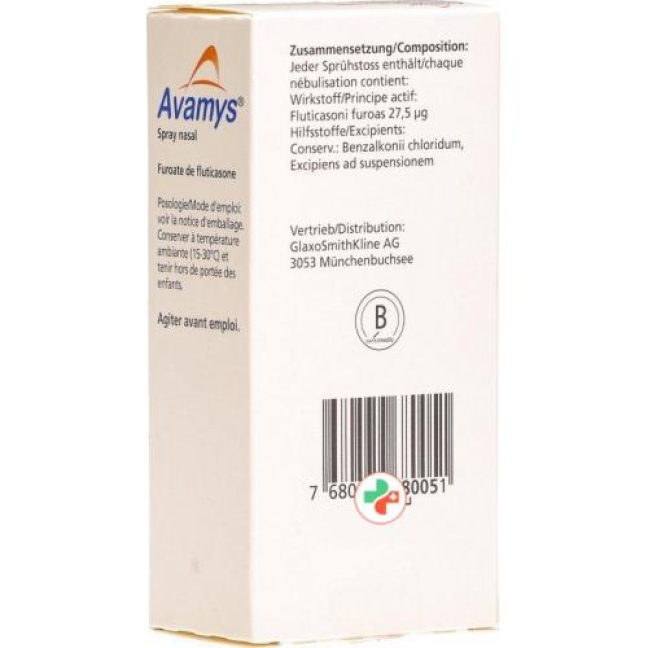 Avamys 27.5 mcg Nasenspray 120 Dosen Avamys 27.5 mcg Nasenspray 120 Dosen